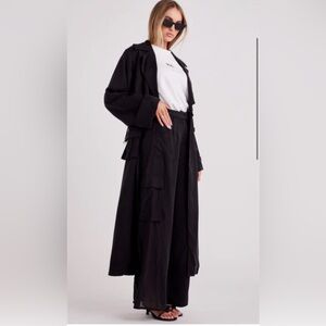 Black Wide-Leg Pants